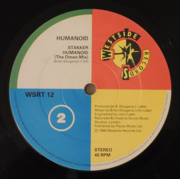 Humanoid : Stakker Humanoid (12", Maxi, Gen)