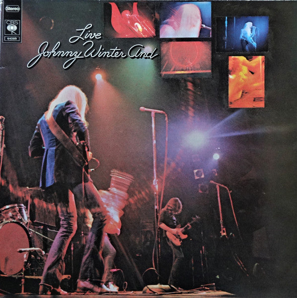 Johnny Winter And : Live Johnny Winter And (LP, Album, RE, Gat)