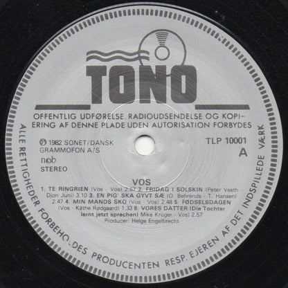 Vos (3) : Vos (LP, Album)