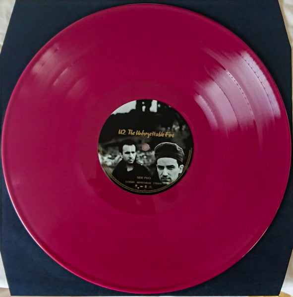 U2 : The Unforgettable Fire (LP, Album, Ltd, RE, Bur)