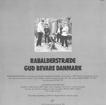 Rockers By Choice : Rabalderstræde / Gud Bevare Danmark (12")