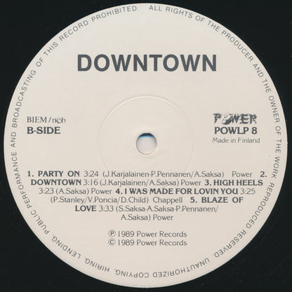 Downtown (2) : Downtown (LP, Album)