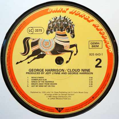 George Harrison : Cloud Nine (LP, Album)