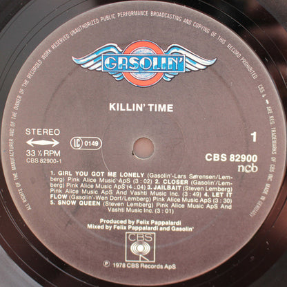 Gasolin' : Killin' Time (LP, Album)