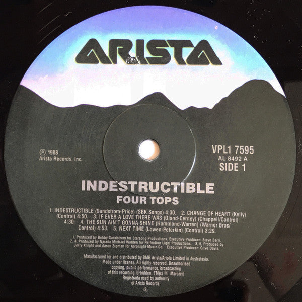 Four Tops : Indestructible (LP, Album)