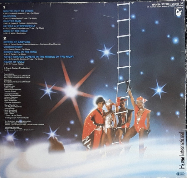Boney M. : Nightflight To Venus (LP, Album, Fou)