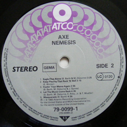 Axe : Nemesis (LP, Album)
