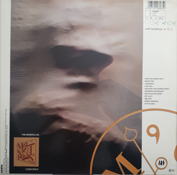 The Montellas : Conscience (LP, Album)