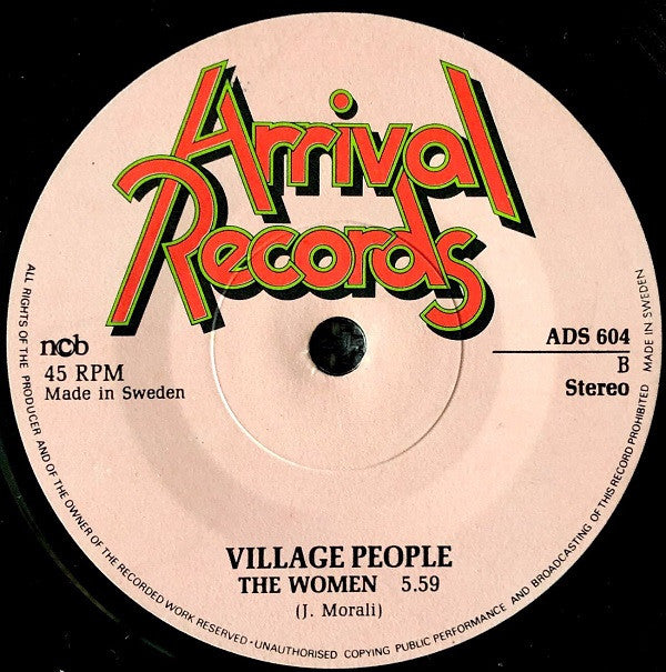 Village People : Y.M.C.A. (7", Single)