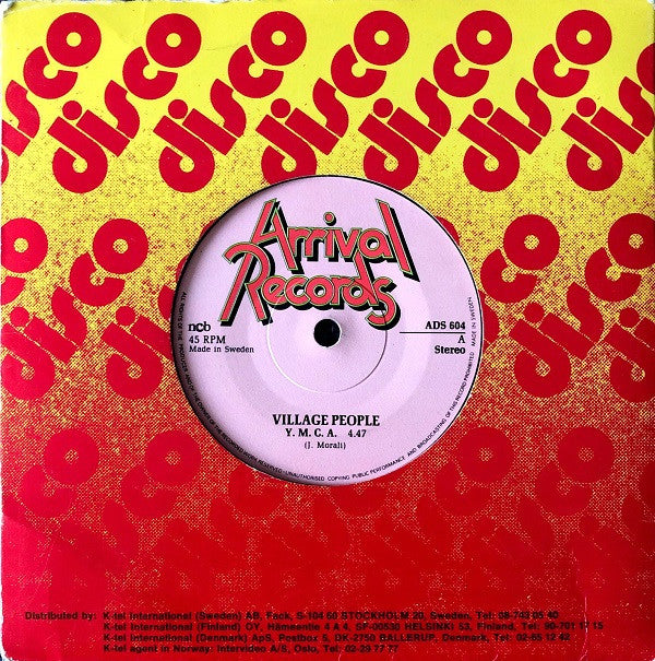 Village People : Y.M.C.A. (7", Single)