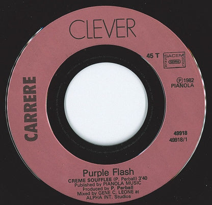 Purple Flash : Crème Soufflée (7", Single)