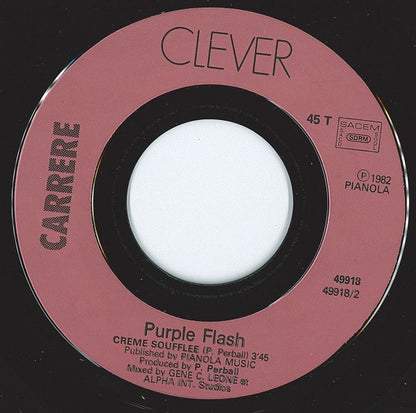 Purple Flash : Crème Soufflée (7", Single)