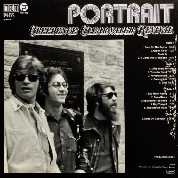 Creedence Clearwater Revival : Portrait - Live In Europe (2xLP, Album, RE, Gat)