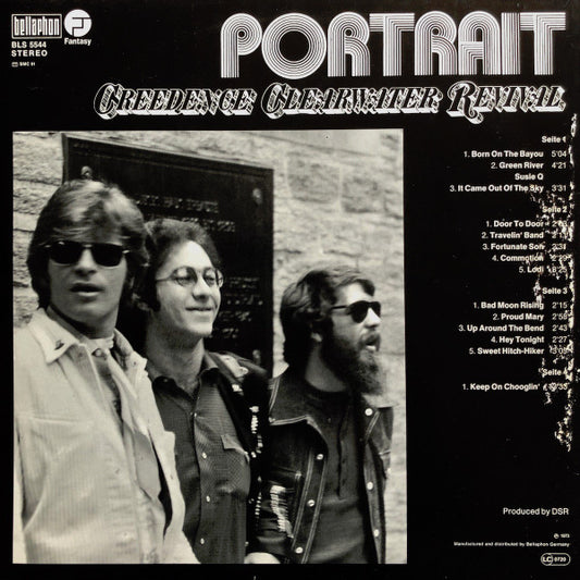 Creedence Clearwater Revival : Portrait - Live In Europe (2xLP, Album, RE, Gat)