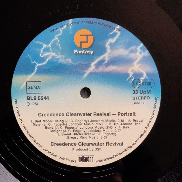 Creedence Clearwater Revival : Portrait - Live In Europe (2xLP, Album, RE, Gat)