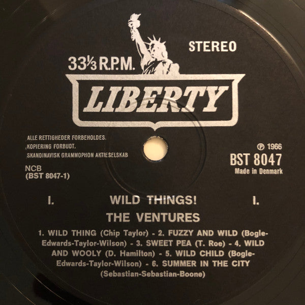 The Ventures : Wild Things! (LP, Album)