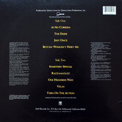 Quincy Jones : The Dude (LP, Album, RE)