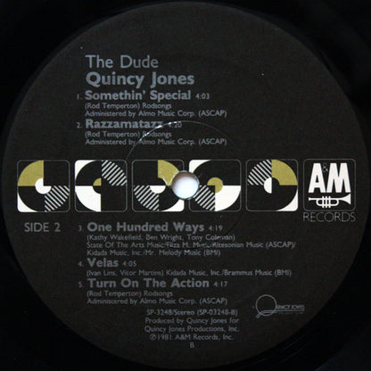 Quincy Jones : The Dude (LP, Album, RE)