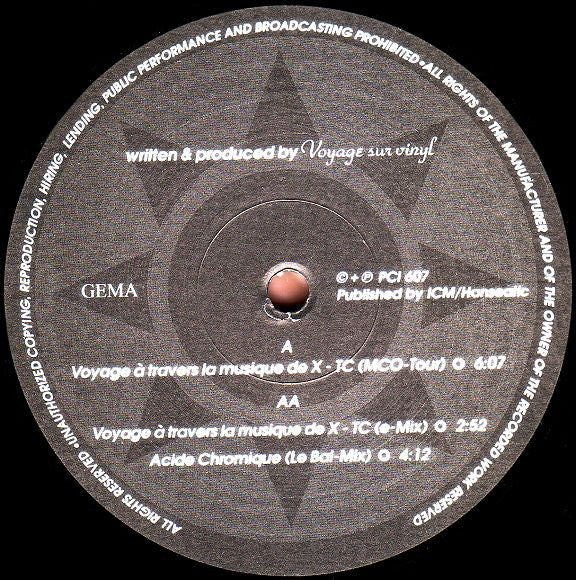 Voyage Sur Vinyl : Voyage À Travers La Musique De X-TC (12")