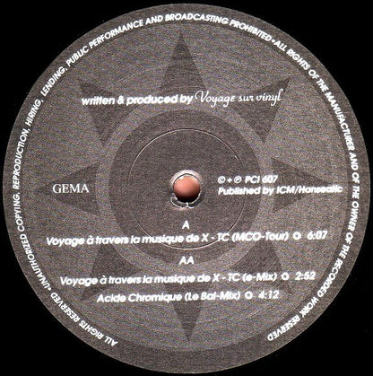 Voyage Sur Vinyl : Voyage À Travers La Musique De X-TC (12")