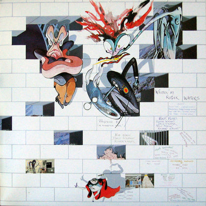 Pink Floyd : The Wall (2xLP, Album, RE)