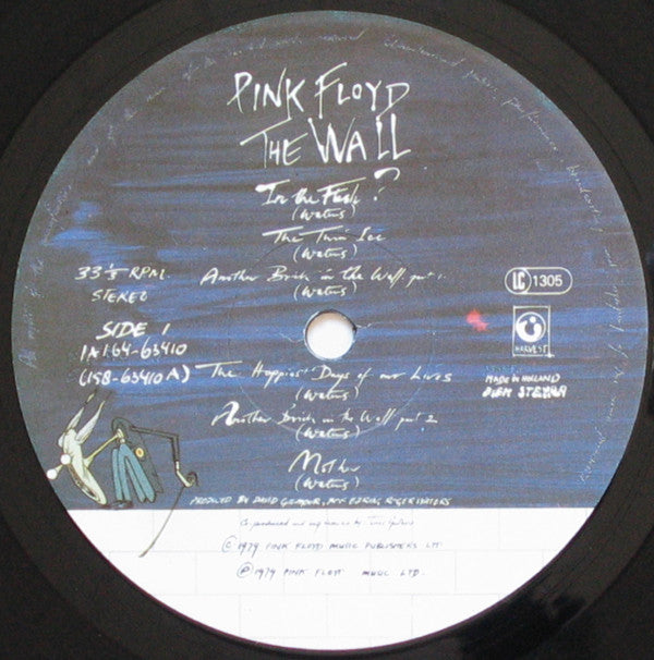 Pink Floyd : The Wall (2xLP, Album, RE)