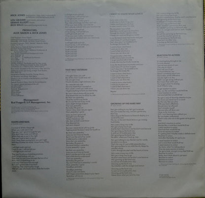 Foreigner : Agent Provocateur (LP, Album, Tel)