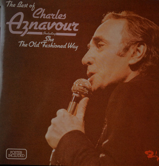 Charles Aznavour : The Best Of Charles Aznavour (LP, Comp, RE, Gat)