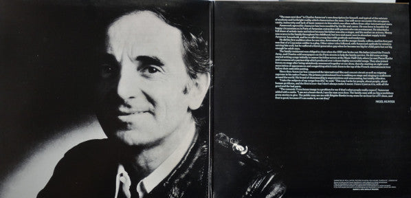 Charles Aznavour : The Best Of Charles Aznavour (LP, Comp, RE, Gat)