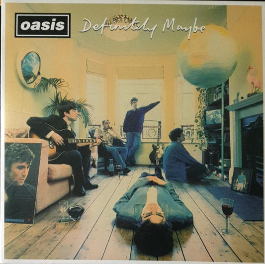 Oasis (2) : Definitely Maybe (2xLP, Album, Ltd, RE, RM, Sil)