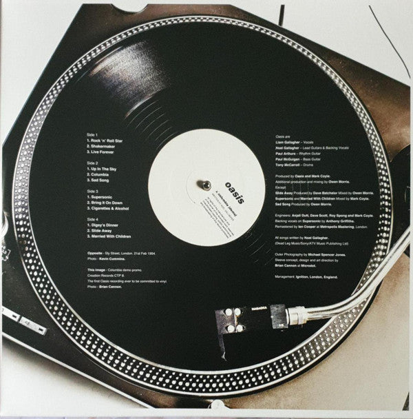 Oasis (2) : Definitely Maybe (2xLP, Album, Ltd, RE, RM, Sil)