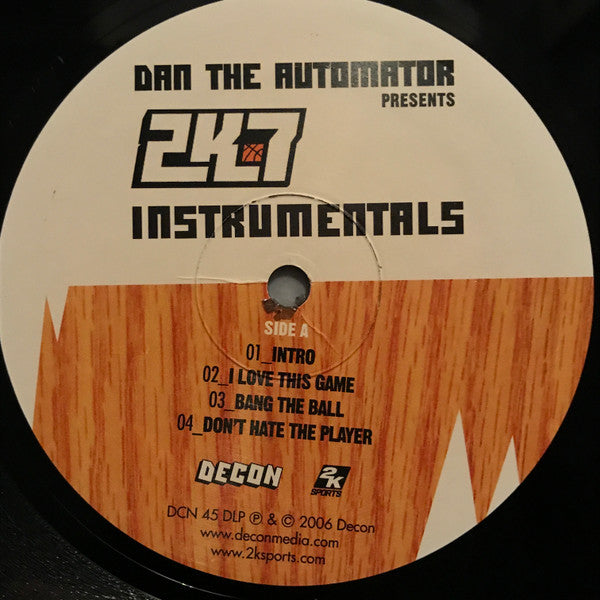 Dan The Automator : 2K7 Instrumentals (2xLP)