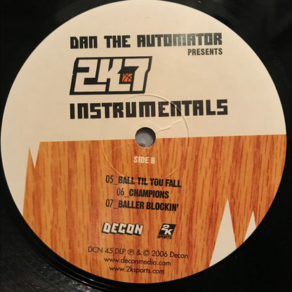 Dan The Automator : 2K7 Instrumentals (2xLP)