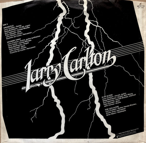 Larry Carlton : Strikes Twice (LP, Album, RE)