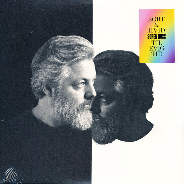 Søren Huss : Sort Og Hvid Til Evig Tid  (LP, Album)