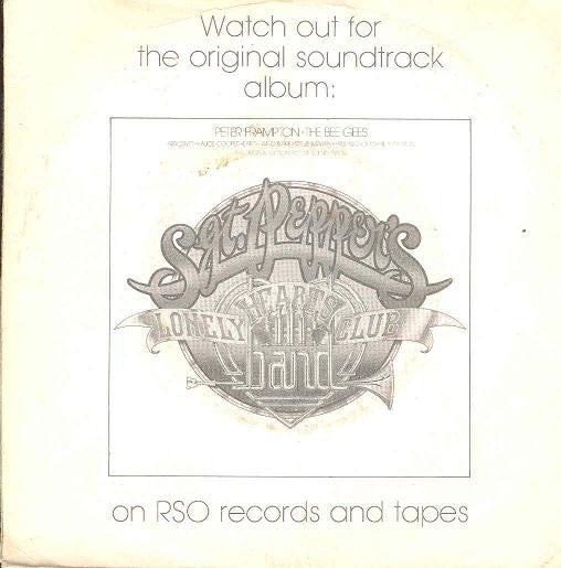 Bee Gees, Peter Frampton : Sgt. Pepper's Lonely Hearts Club Band / With A Little Help From My Friends (7", Single)