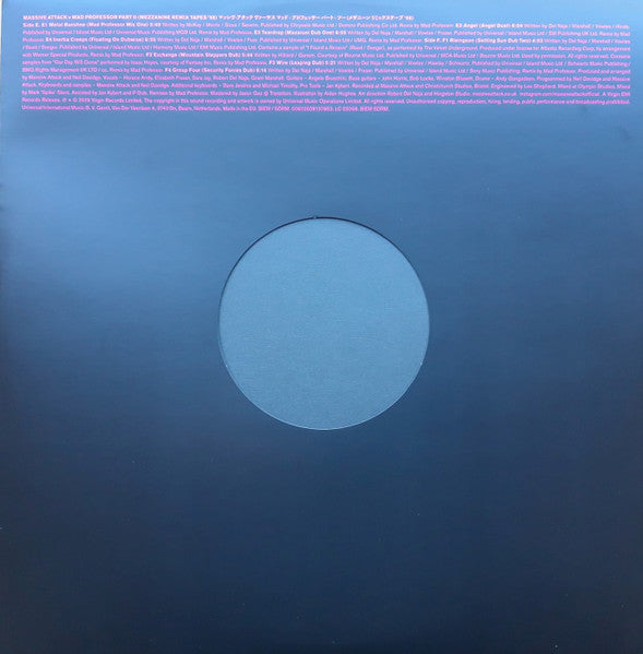 Massive Attack V. Mad Professor : Massive Attack V. Mad Professor Part II (Mezzanine Remix Tapes '98) (LP, Album, Ltd, Pin)