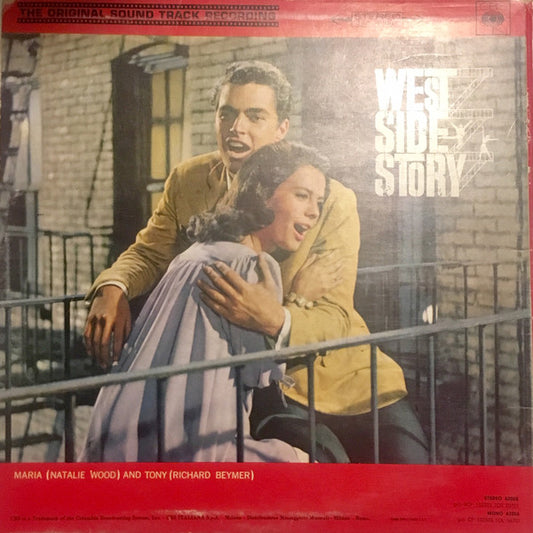 Leonard Bernstein : West Side Story (The Original Sound Track Recording) (LP, Album, Gat)