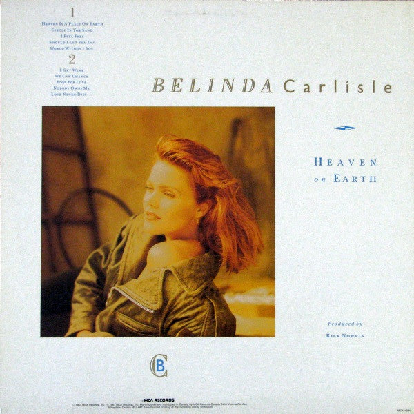Belinda Carlisle : Heaven On Earth (LP, Album)
