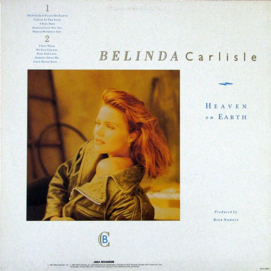 Belinda Carlisle : Heaven On Earth (LP, Album)