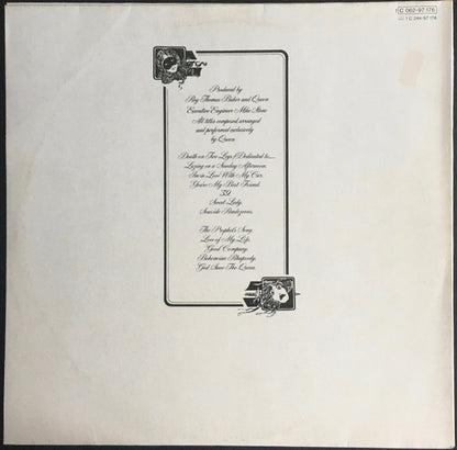 Queen : A Night At The Opera (LP, Album, RE, Gat)
