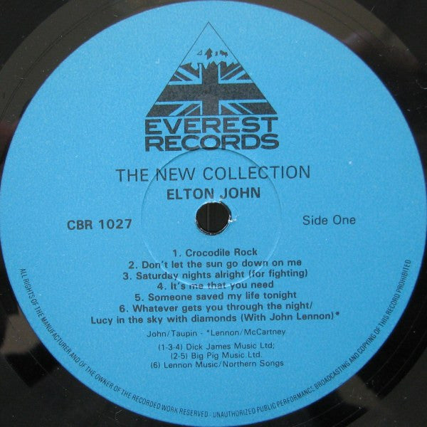 Elton John : The New Collection (LP, Comp)