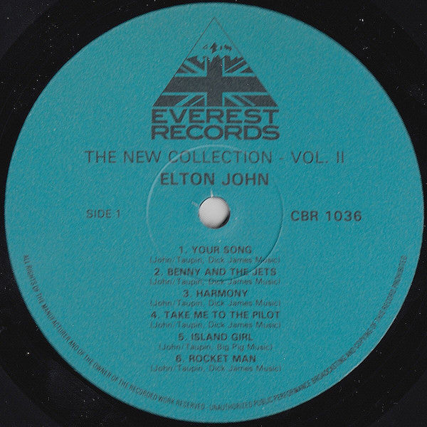 Elton John : The New Collection - Vol. II (LP, Comp)