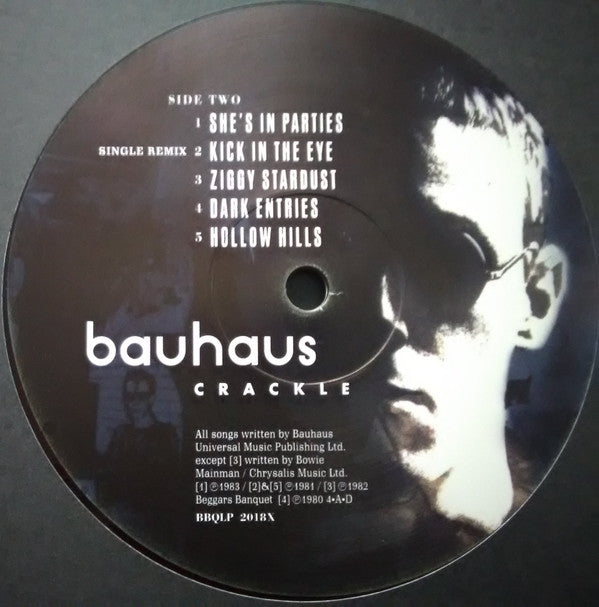 Bauhaus : Best Of Bauhaus << Crackle >> (2xLP, Comp, RM, Rub)