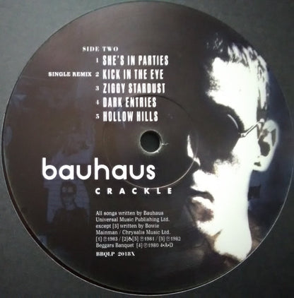 Bauhaus : Best Of Bauhaus << Crackle >> (2xLP, Comp, RM, Rub)