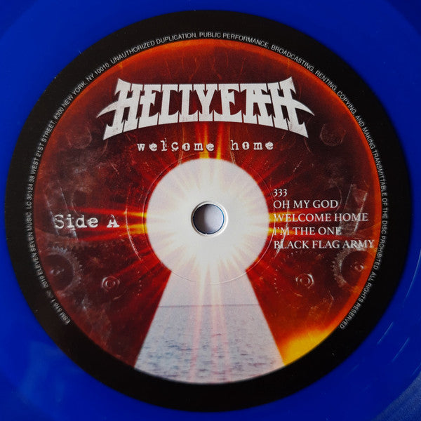 Hellyeah : Welcome Home (LP, Album, Blu)
