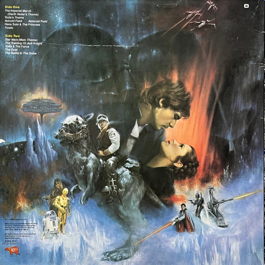 John Williams (4), London Symphony Orchestra : Star Wars: The Empire Strikes Back (The Original Soundtrack From The Motion Picture) (LP)