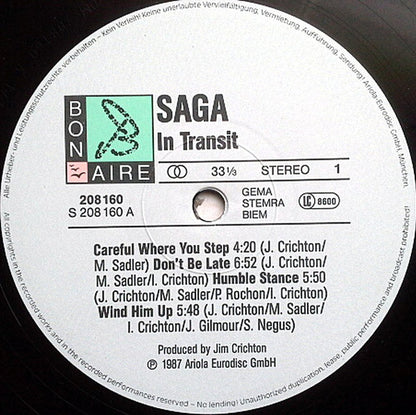 Saga (3) : In Transit (LP, Album, RE)