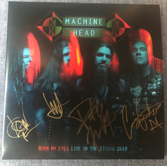 Machine Head (3) : Burn My Eyes Live In The Studio 2019 (LP, Album, Ltd, Num, Red)