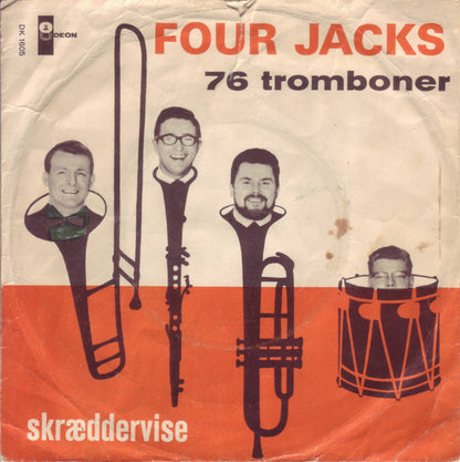 Four Jacks : 76 Tromboner (7", Single, RE, Bla)